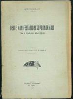 Delle manifestazioni supernormali tra i popoli selvaggi. Estratto dalla rivista Luce e Ombra