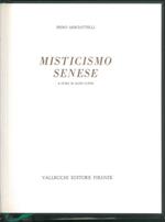 Misticismo senese. A cura di Aldo Lusini