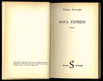 Nova Express - William Burroughs - copertina