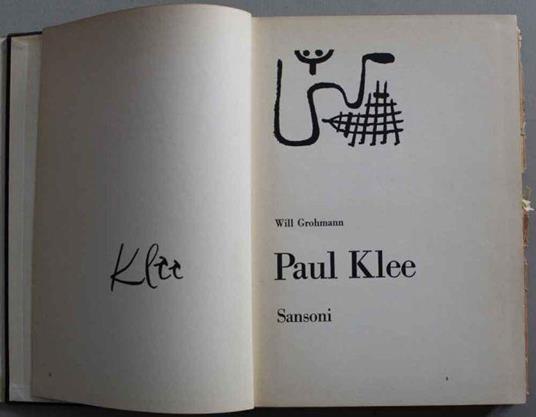 Paul Klee - Will Grohmann - copertina