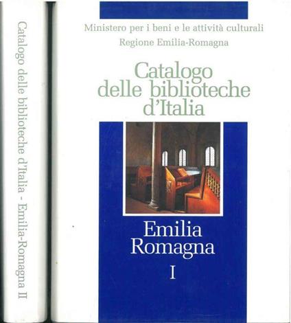 Catalogo delle biblioteche d'Italia. Emilia Romagna - copertina
