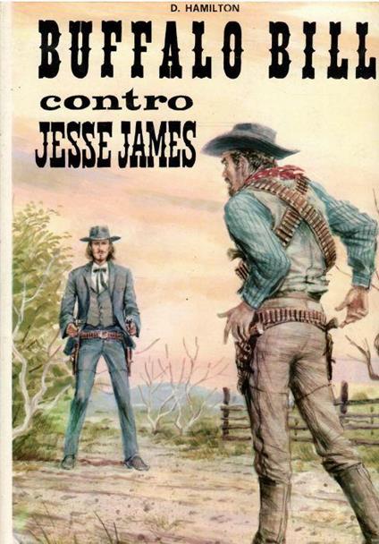 Buffalo Bill Contro Jesse James - David Hamilton - copertina