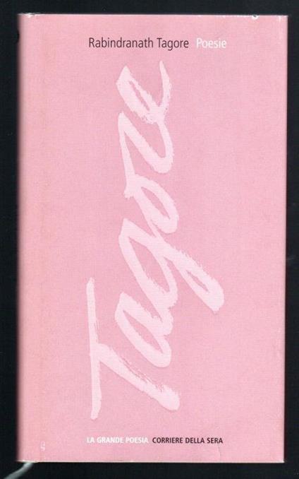 Poesie - Rabindranath Tagore - copertina