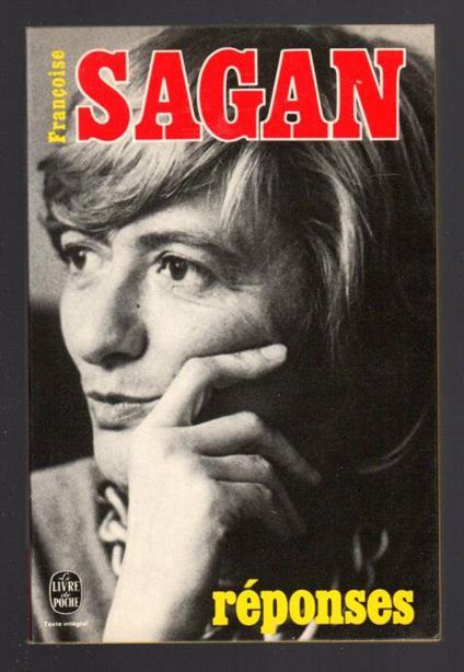 Reponses - Françoise Sagan - copertina