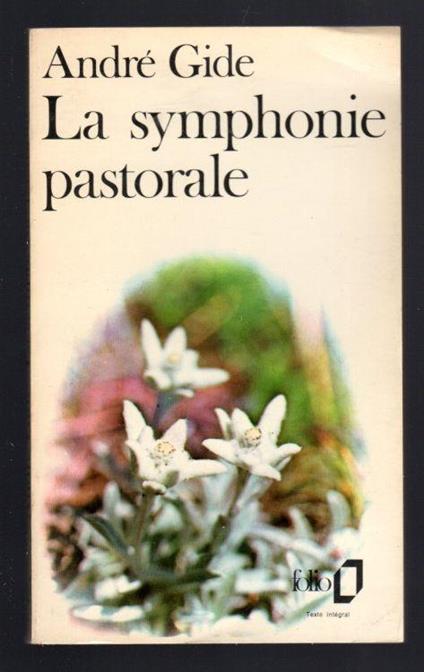 La symphonie pastorale - André Gide - copertina