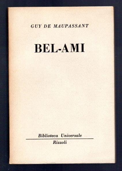 Bel-ami - Guy de Maupassant - copertina