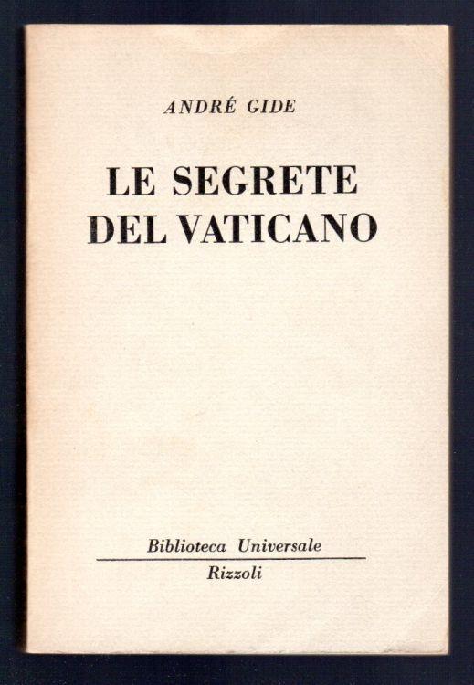 Le segrete del Vaticano - André Gide - copertina