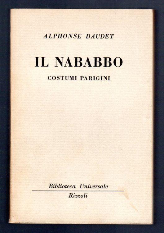 Il nababbo. Costumi parigini - Alphonse Daudet - copertina