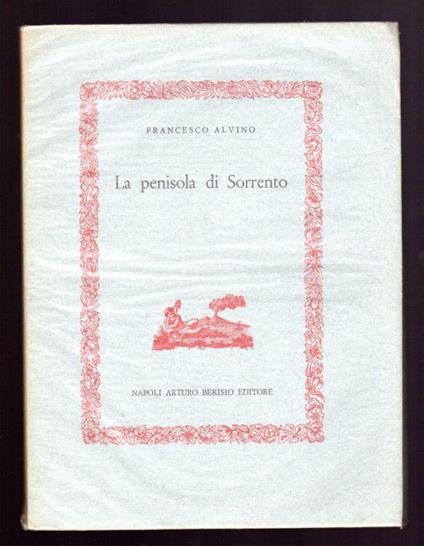 La Penisola di Sorrento - Francesco Alvino - copertina