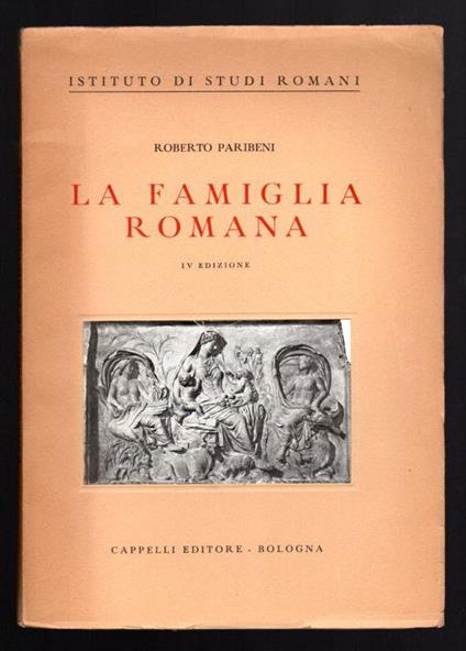 La famiglia romana - Roberto Paribeni - copertina