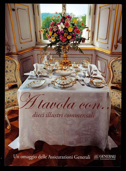 A tavola con... dieci illustri commensali - copertina