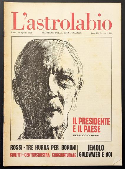 L' astrolabio 15 - copertina