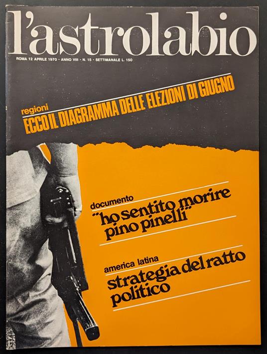 L' astrolabio 15 - copertina
