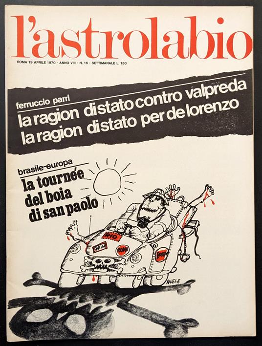 L' astrolabio 16 - copertina
