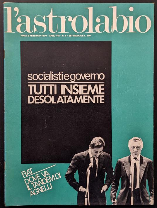 L' astrolabio 6 - copertina