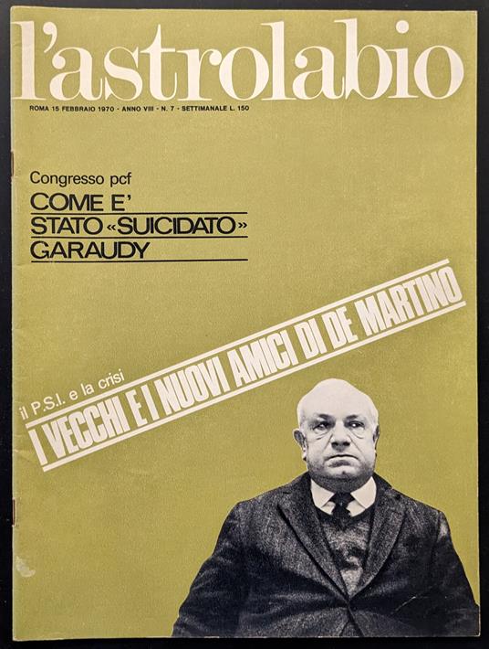 L' astrolabio 7 - copertina