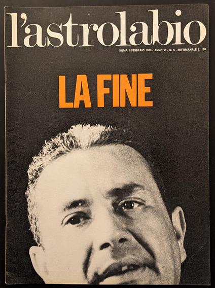 L' astrolabio 5 - copertina