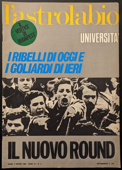 L' astrolabio 9 - copertina