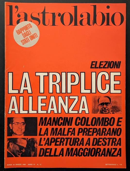 L' astrolabio 12 - copertina