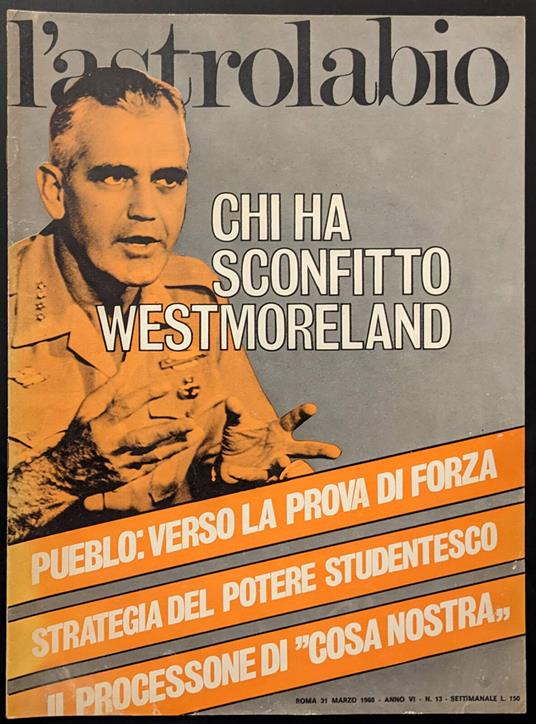 L' astrolabio 13 - copertina