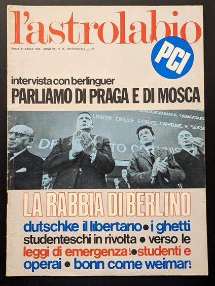 L' astrolabio 16 - copertina