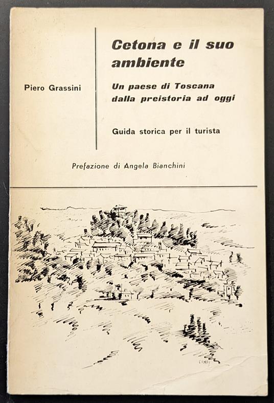 Cetona e il suo ambiente. Un paese di Toscana dalla preistoria ad oggi - copertina