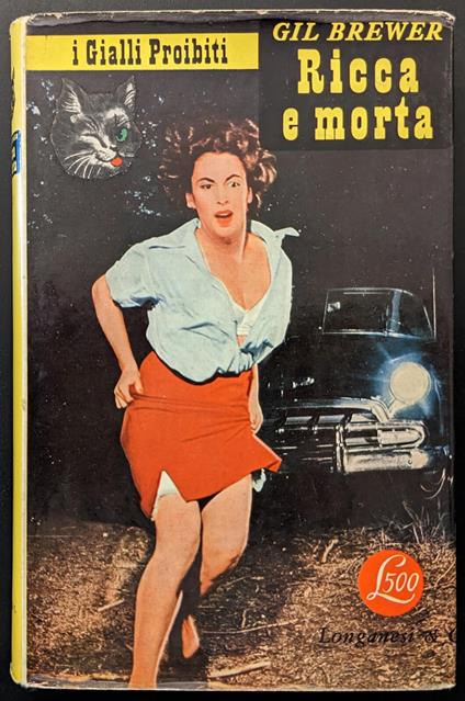 Ricca e morta - copertina