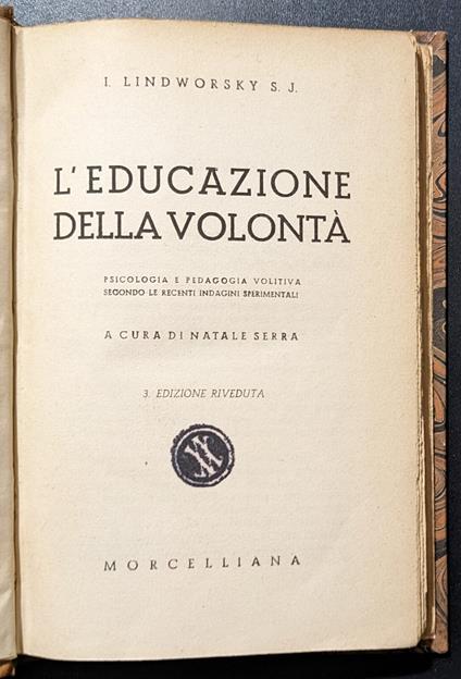 L' educazione della volontà - copertina