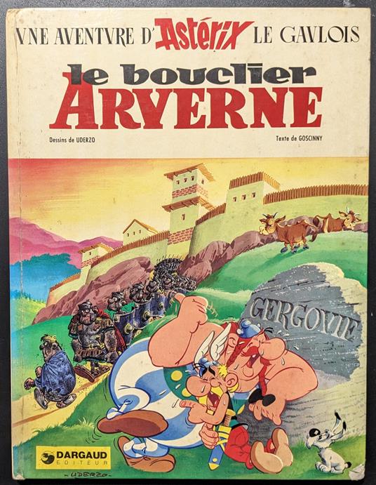 Une aventure d'Asterix. Le bouclier arverne - copertina
