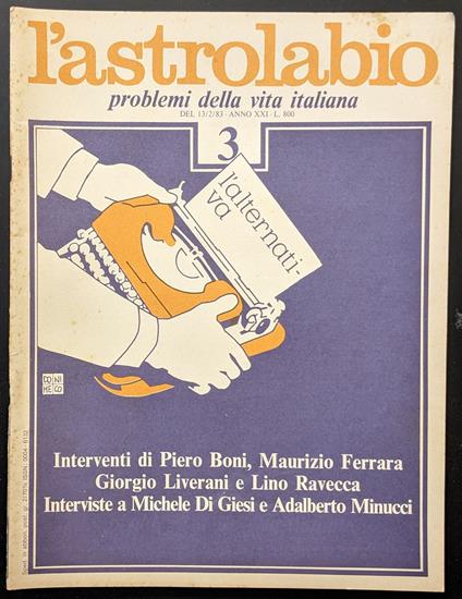 L' astrolabio 3 - copertina