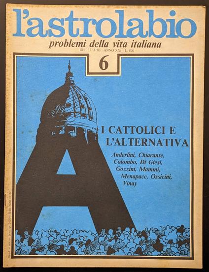 L' astrolabio 6 - copertina