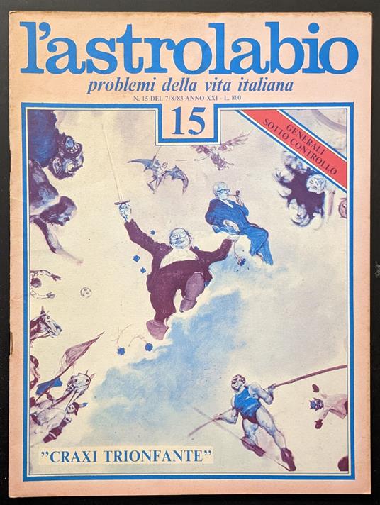 L' astrolabio 15 - copertina