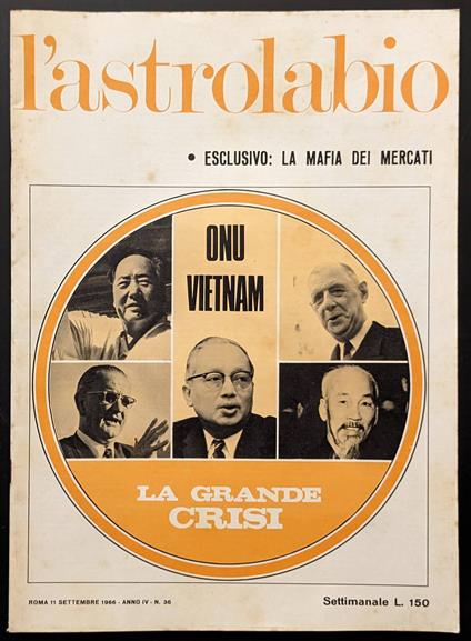 L' astrolabio 36 - copertina