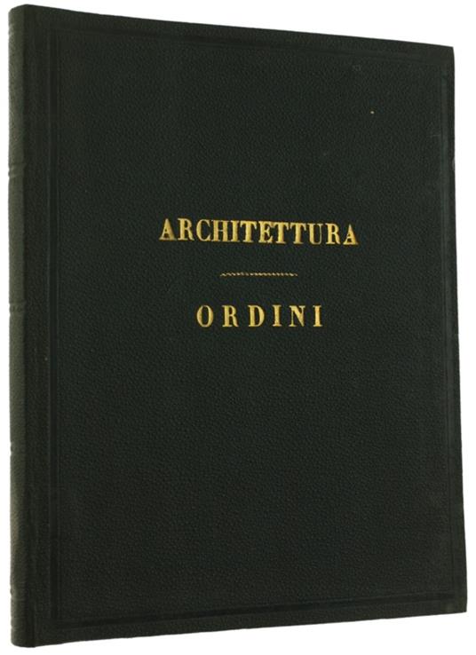 Architettura - Ordini - copertina