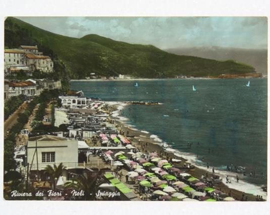 Riviera Dei Fiori - Noli - Spiaggia (Cartolina) - copertina