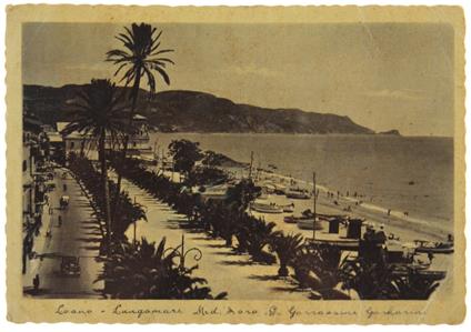 Loano - Lungomare Med. D'Oro (Cartolina) - copertina