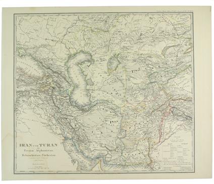 Iran Und Turan Oder Persien, Afghanistan, Belutschistan & Turkestan - copertina