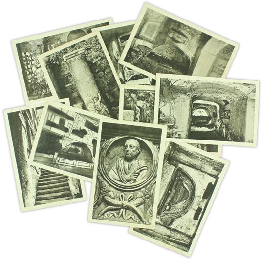Cimitero Di Domitilla. 12 Cartoline - 1ª Serie - copertina