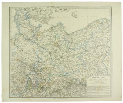 Nord-Ostliches Deutschland Bearbeitet Von C.Vogel - copertina