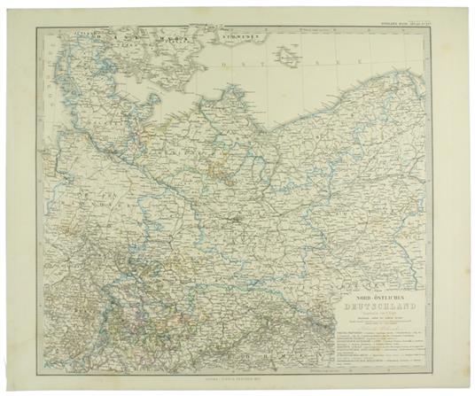 Nord-Ostliches Deutschland Bearbeitet Von C.Vogel - copertina