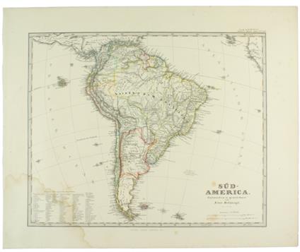 Sud-America Entworfen U.Gezeichnet Von F.Von Stülpnagel - copertina