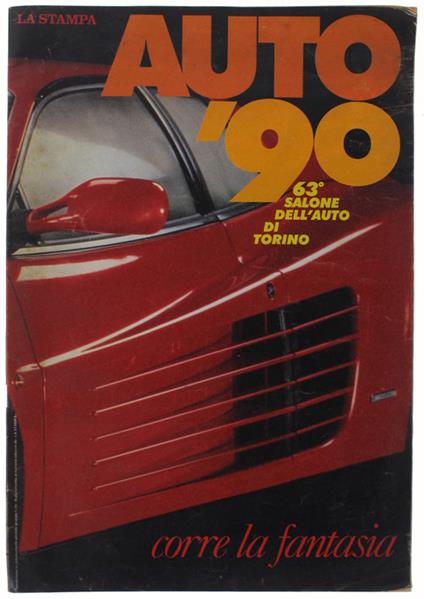 Auto '90 - 63° Salone Dell'Auto Di Torino - copertina