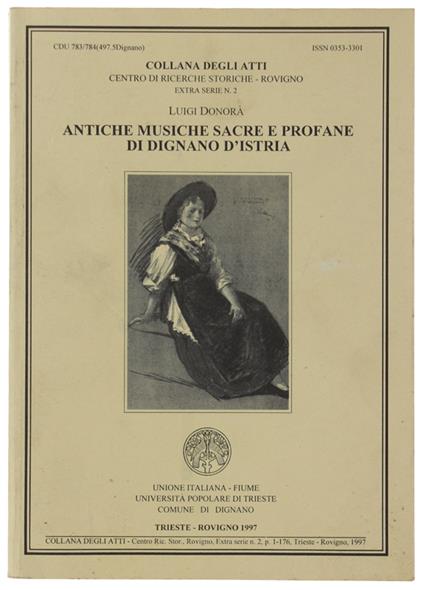 Antiche Musiche Sacre E Profane Di Dignano D'Istria - Luigi Donorà - copertina