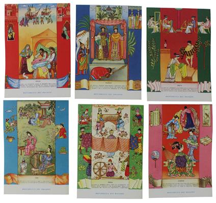 Vsevolode Nicouline "Le Vie Della Seta" Serie 1A: Lotto Di 6 Cartoline - Nicouline V - copertina