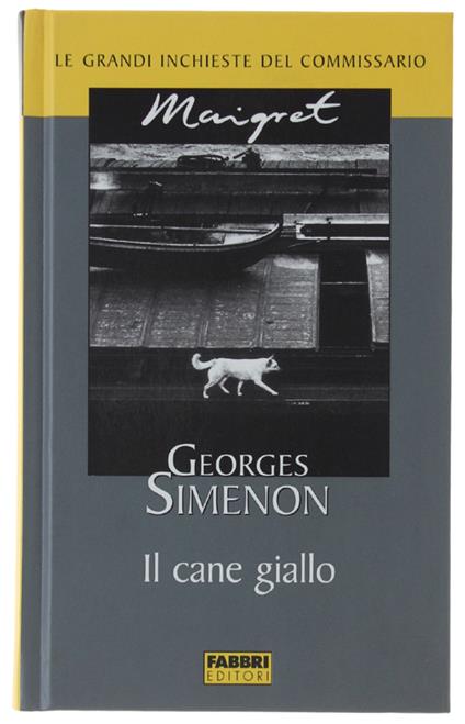 Il Cane Giallo - Georges Simenon - copertina