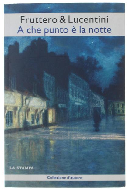 A Che Punto è La Notte - copertina