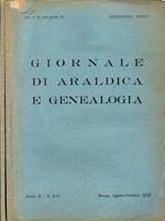 Giornale di Araldica e Genealogia. Anno II - N. 8-10 e 11-12