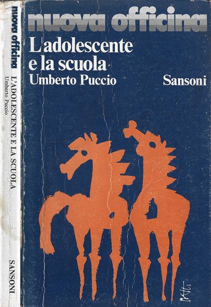 L' adolescente e la scuola - Umberto Puccio - copertina
