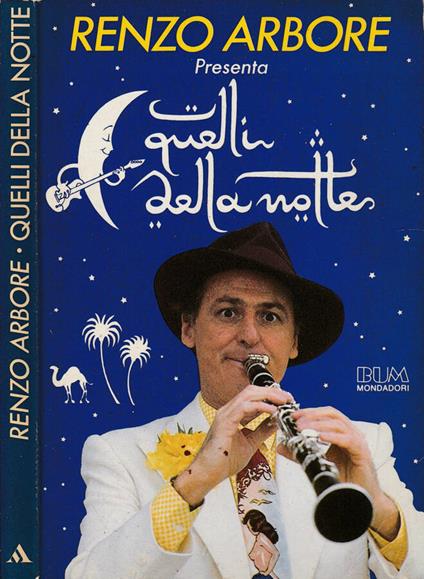 Quelli della notte - Renzo Arbore - copertina