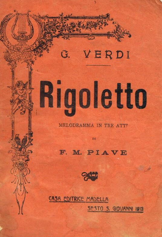 Rigoletto - Giuseppe Verdi - copertina